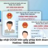Cập nhật CCCD trên giấy phép kinh doanh