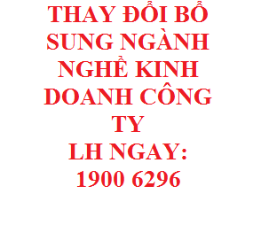 bổ sung ngành nghề kinh doanh công ty