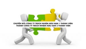 Chuyển dổi công ty TNHH một thành viên Thành công ty TNHH hai thành viên trở lên