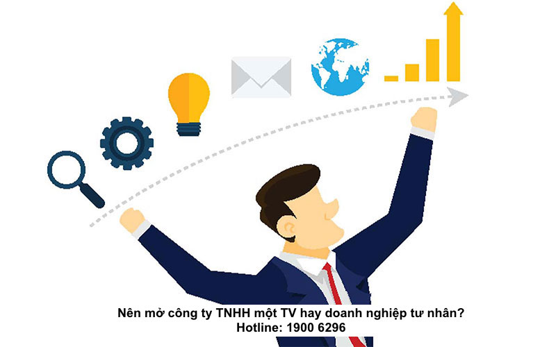 Nên mở công ty TNHH một TV hay doanh nghiệp tư nhân?